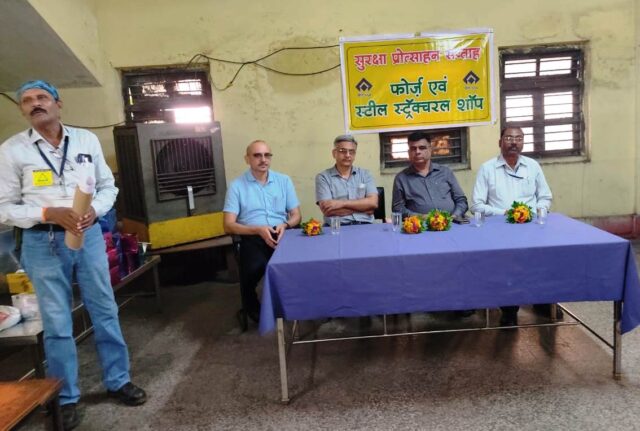 Safety Week organized in Forge and Steel Structural Shop (1)
