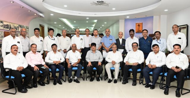 Newly promoted CGMs handed over Promotion orders by Director Ic (BSP)