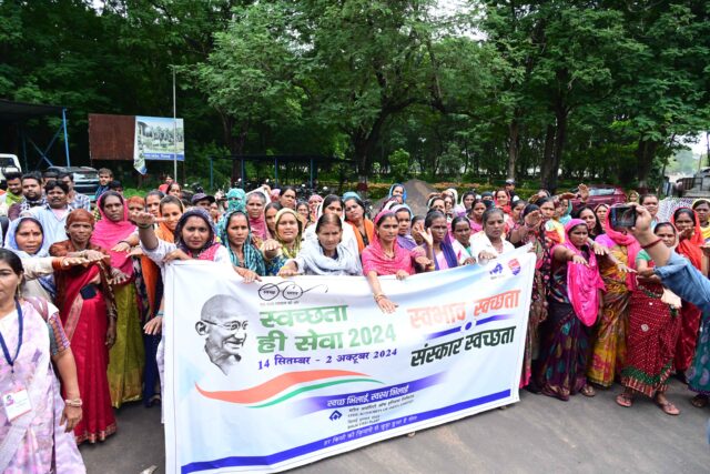 Swachhata Hi Seva-2024 campaign inaugurated at SAIL-BSP with Cleanliness Awareness Rally (1)