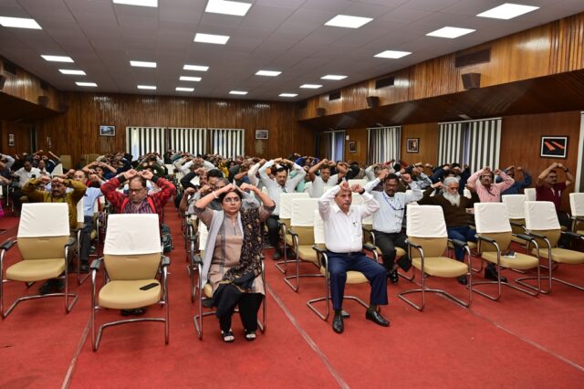 World Meditation Day observed at SAIL-BSP with Special Programme and Meditation session (3)